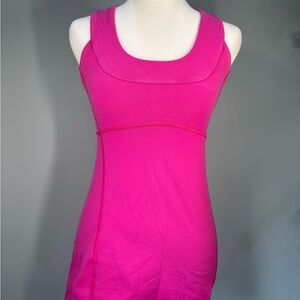 Pink Lululemon tank top